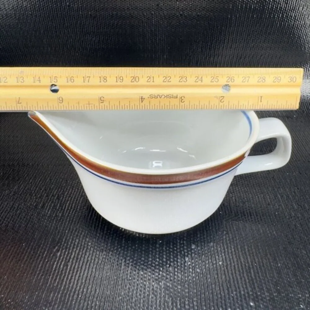 Salem Stoneware Georgetown Gravy Boat Sauce Dish American Country‎ Farmhouse VTG